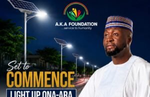 Akinjide Akinola Rolls Out “Light Up Ona-Ara” to Boost Security, Businesses (SEE DETAILS)