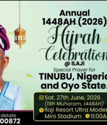 Muharram 1448AH: Dotun Sanusi Hosts Oyo-Wide Prayer for Tinubu, Nigeria’s Progress
