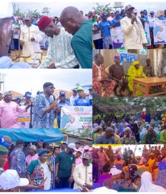 2027: Ashamu Campaign Council Donates ₦12m During Visits to Oyo West Communities